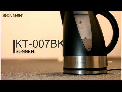 Чайник SONNEN KT-007BK