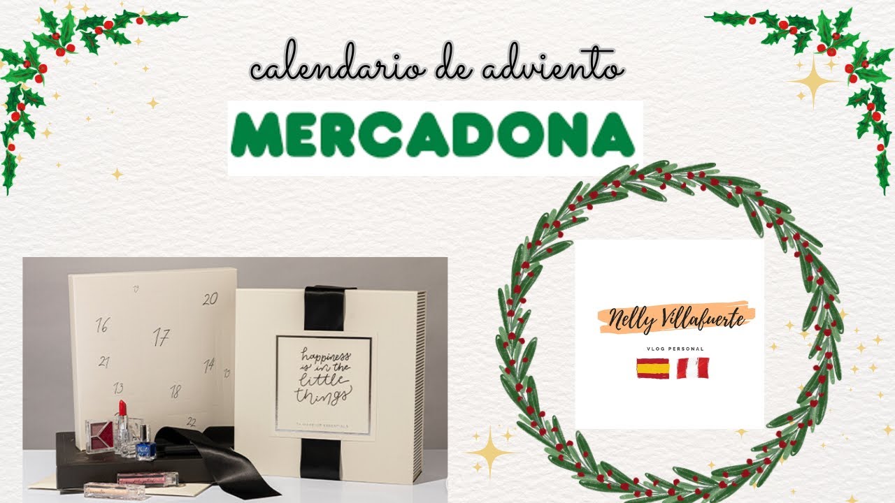 CALENDARIO DE ADVIENTO DEL MERCADONA 2024