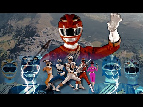 Power Rangers Wild Force | Forever Rangers (Alternate Version of Forever Red) | Morph & Roll Call