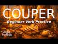 Couper (to cut) – Beginner French Verb Practice 🎧