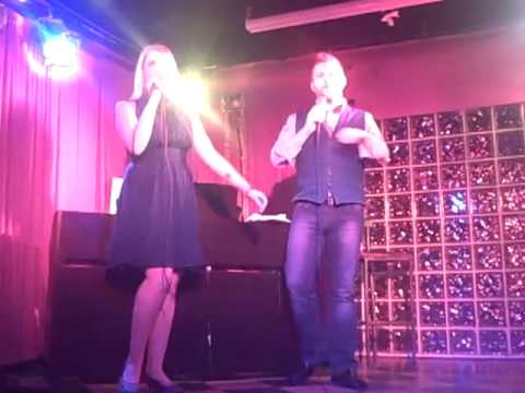 Erik Sisco and Kristin Ryan Wilson sing "Everybody...