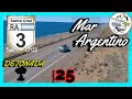 🌊La BELLEZA del MAR ARGENTINO 🚧con el PEOR tramo de RUTA 3 🛣️