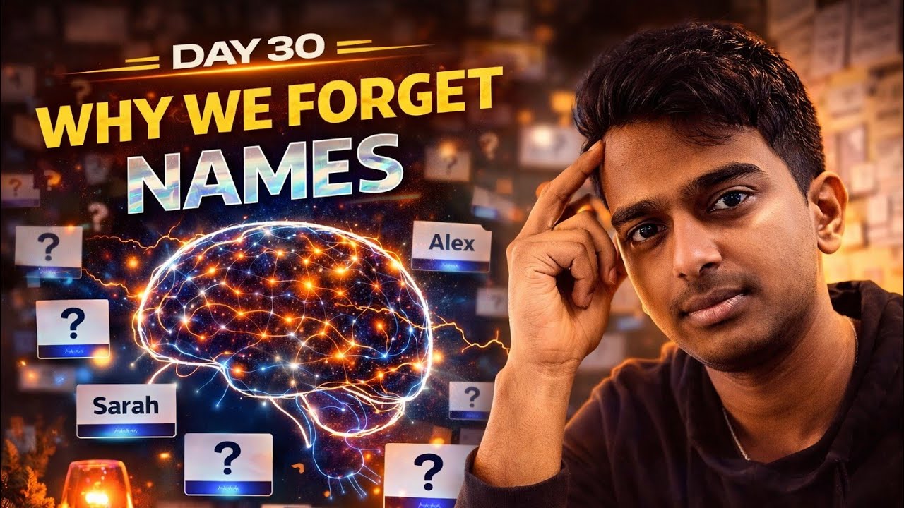 Day 30 – Why We Forget Names | Your Brain Is Not Lazy - YouTube