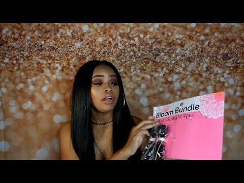 Mayde Bloom Bundles Yaki Straight Hair Review Youtube