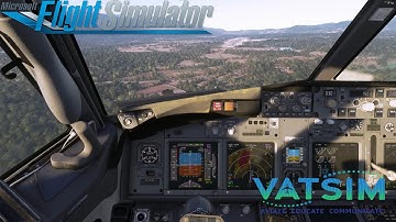 Awesome Offset RNP Approach into Figari | Ryanair 737-800 | Microsoft Flight Simulator 2020