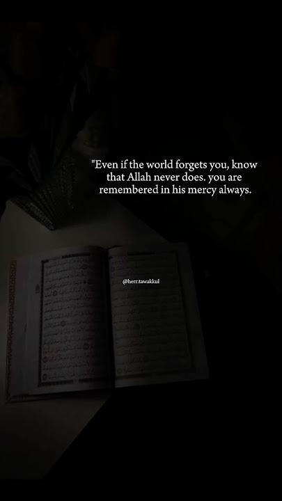 “Allah Will Never Forget You 🤍 | Trust His Timing”