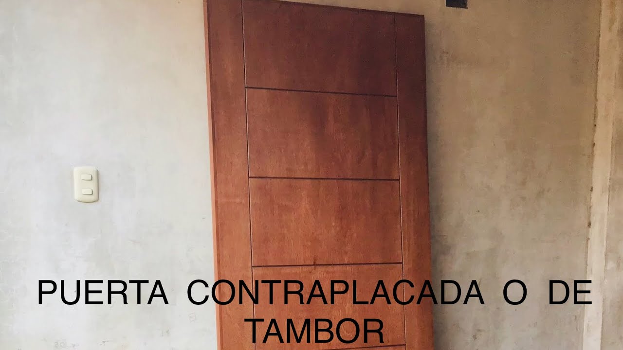 Como hacer puertas de madera