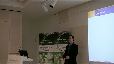 Kamailio World 2014 - Matt Jordan - Asterisk 12 and the PjSIP Channel