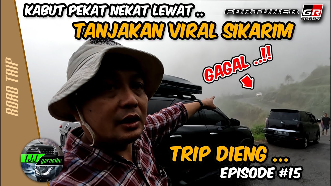 Serial Trip Dieng #15, Nekat Lewat Tanjakan Viral Sikarim Demi Sampai ke Hotel Charaka Dieng