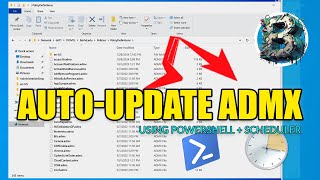 Keep ADMX Files Updated Automatically | EvergreenADMX + Task Scheduler