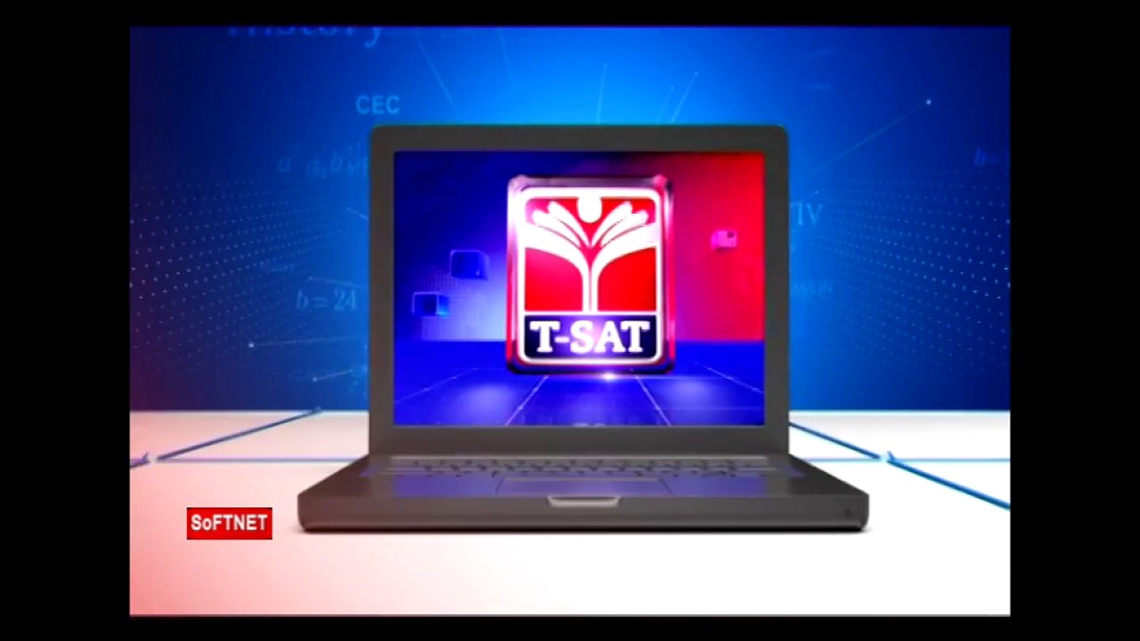 T-SAT || T-SAT VIDYA STATION  ID || Presented By SoFTNET T-SAT ( Dept of IT,E&C Govt of Telangana)
