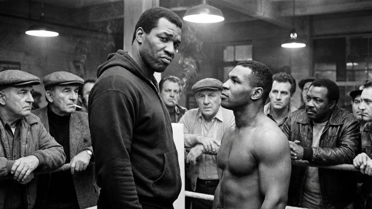 Gigant zmierzył Mike’a Tysona wzrokiem — 8 sekund później nie mógł unieść głowy.