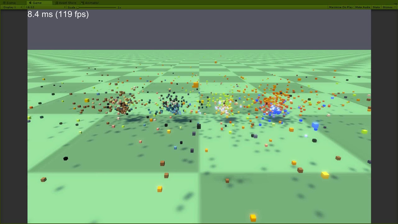 Unity Voxel Object Simple Test - YouTube