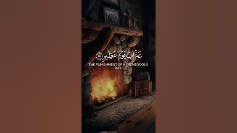 سورة الأنعام آية ١٥