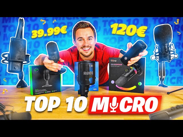 TOP 10 : MEILLEURS MICRO 2022 (Gaming & Stream) 