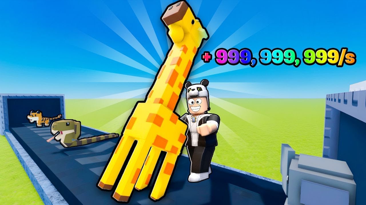 Roblox'ta Hayvan Karakterleri Büyütme Oyunu!