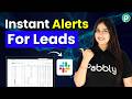 Automate Facebook Lead Ads &amp; Get Instant Notifications