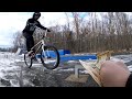 Paying For Tricks At A Snow Covered Skatepark!
