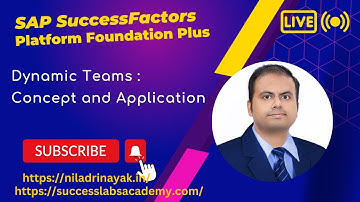 Unlocking Dynamic Teams in SAP SuccessFactors - Empower Your Organization for Success