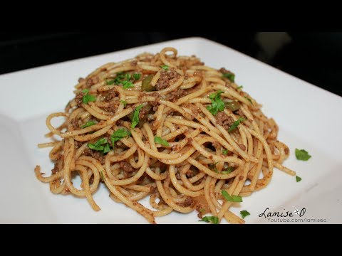 haitian-spaghetti-with-ground-beef-|-quick-pasta-recipe-|-episode-226