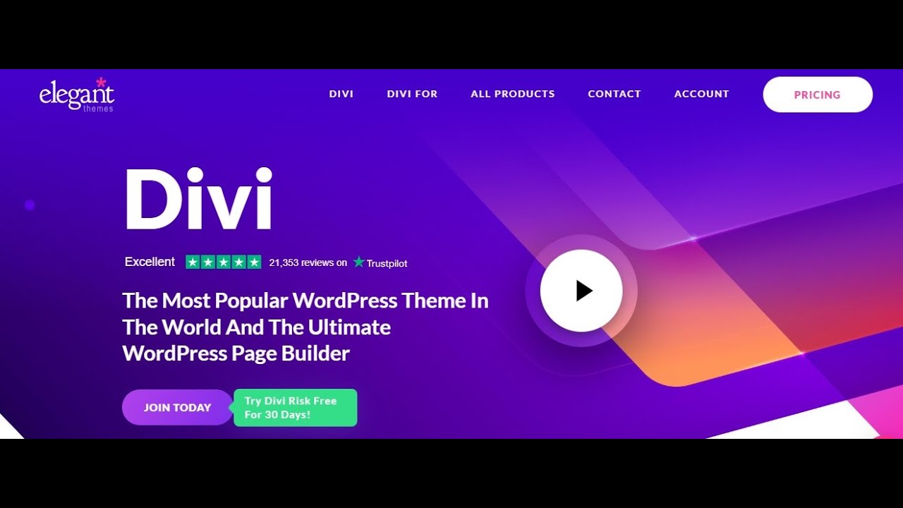 Installing Divi Website Theme For Wordpress