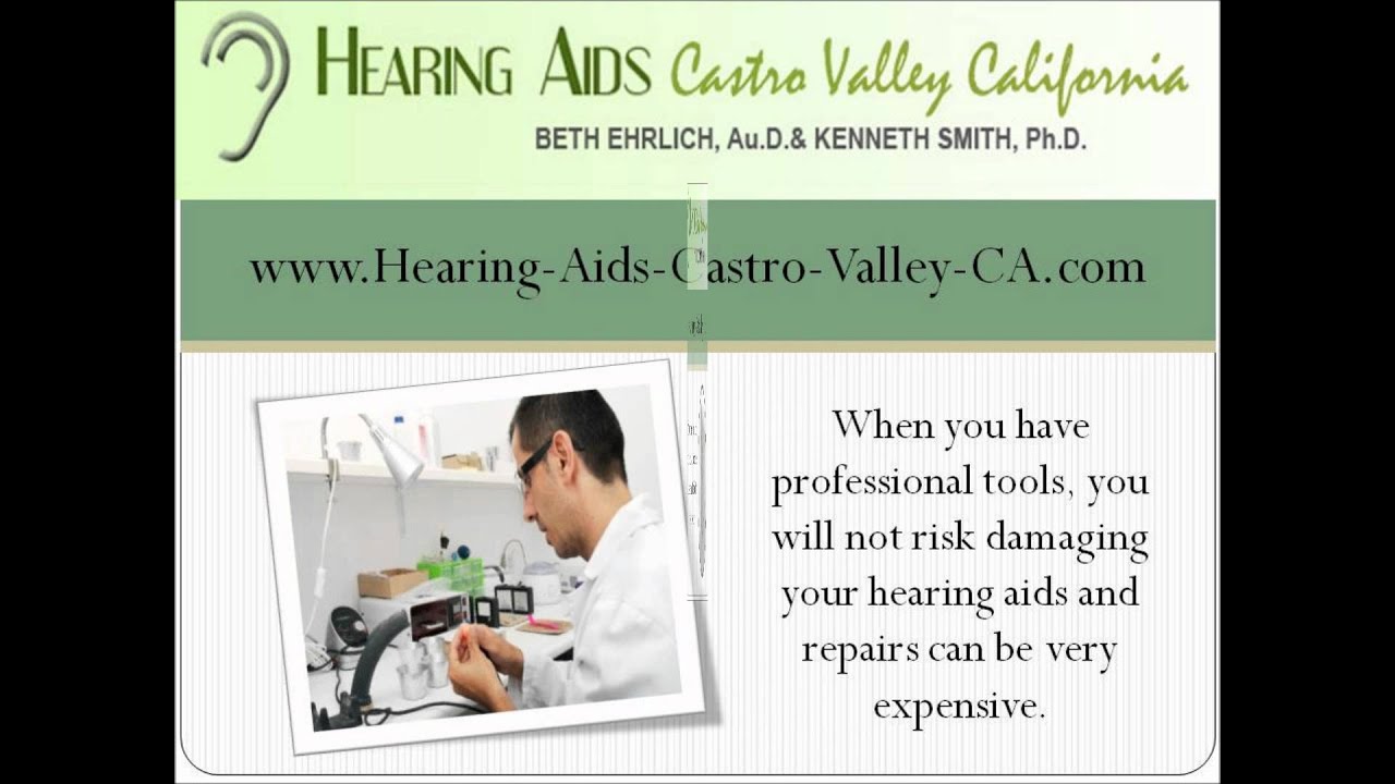Hearing Aid Cleaning Castro Valley CA YouTube
