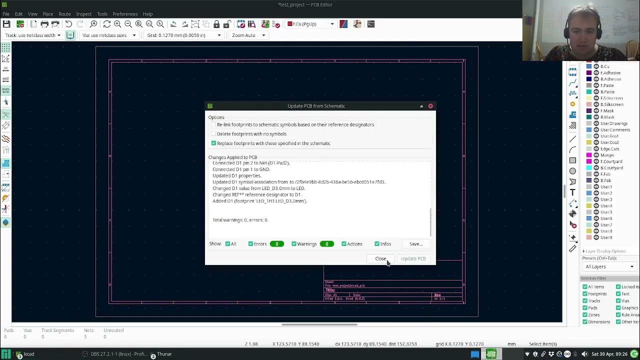 KiCad 6: Schematic to PCB - YouTube