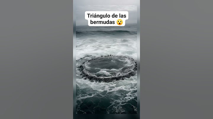 Así se ve el triángulo de la bermudas #mundo #insolito