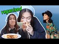 eating like clickfortaz VEGANISED!!