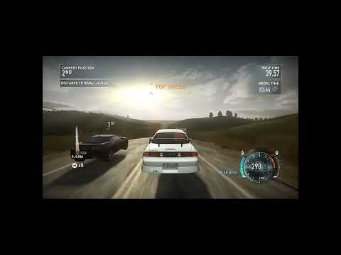 Nissan 200sx CRASH TEST - #4 in NFS The Run #nfstherun #shorts #shortsvideo