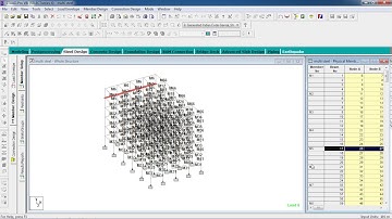 STAAD Pro Tutorials - Design of Steel Multistorey Building ( Day 43 )