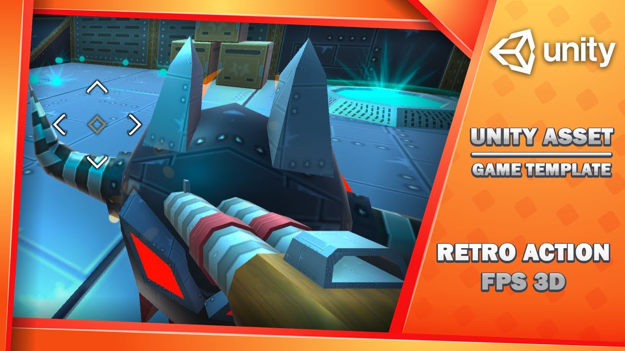 Retro Action FPS - Game Template, video preview 14