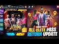 Old Elite Pass Bundle Return Return Date |New Event Free Fire Bangladesh Server |Free Fire New Event