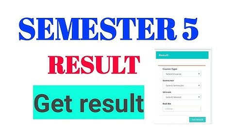 SEM V RESULTS. || BBMKU SEMESTER RESULTS. || RDL STUDY..