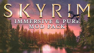 Skyrim Immersive and Pure 3 - Goldenglow and Maven