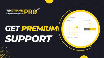Get Premium Support WP Dynamic Keywords Injector PRO | WPDKI.COM