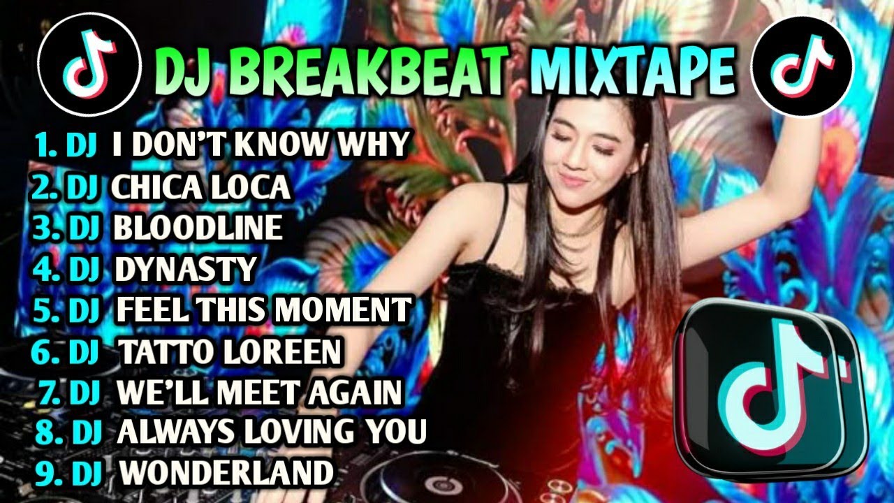 DJ CAMPURAN TIKTOK TERBARU SLOW BASS 🔸 BREAKBEAT REMIX COMPILATION