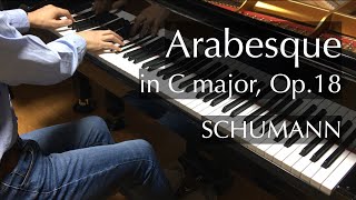 Schumann - Arabesque in C major, Op.18 - pianomaedaful