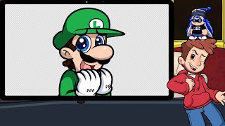 🌟Luigi Art Stream w Nintendrawer!🍄