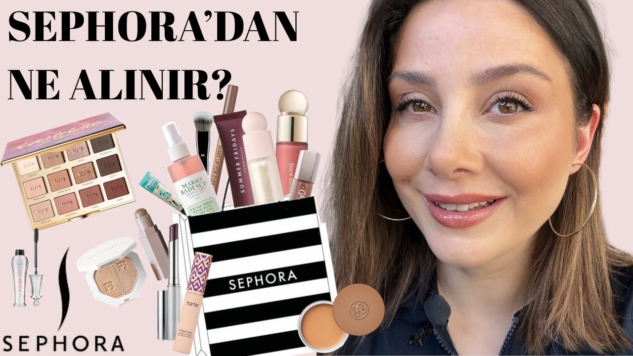 SEPHORA FAVORİLERİMLE BRONZ - IŞILTILI MAKYAJ 💄✨ #sephora #sephorashopping