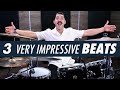 3 mind blowing drum beats drum lesson  advanced grooves