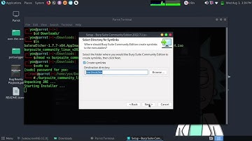 install burp suite in Kali Linux or parrot os (manually)