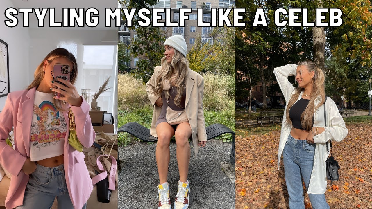 I became a stylist!! styling fall fashion trends | Keaton Milburn