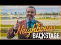 Neighbours backstage  ryan moloney toadie rebecchi at the 2019 melbourne cup