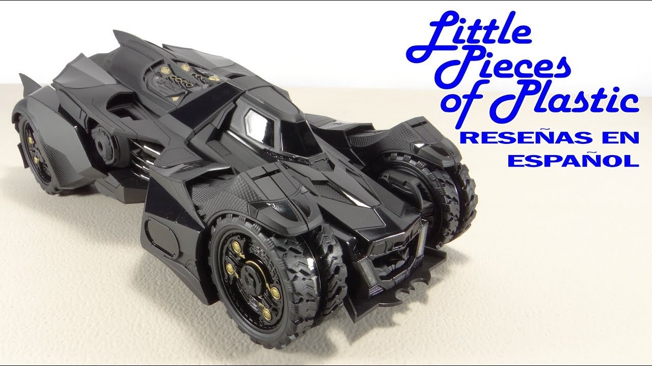 Arkham Knight Batmobile Batimóvil Hot Wheels Elite 1:18 Reseña Revisión  Review Little Pieces Plastic - YouTube