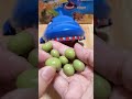 SHARK 🦈 DENTIST EAT MACHA CHOCOLATE #asmr #trending #shorts