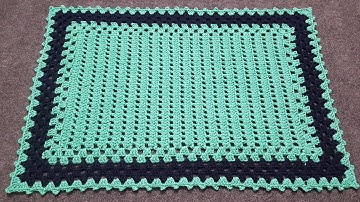 Crochet Rectangle Table Runner for Beginner