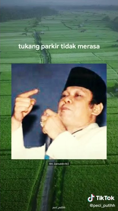 Hiduplah seperti tukang Parkir By Zaenudin MZ