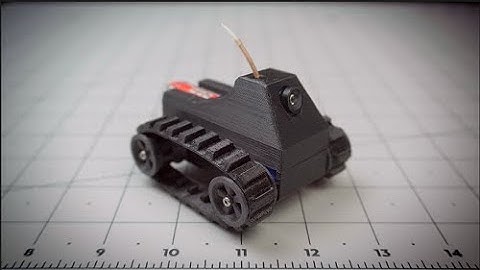 Mini RC FPV Tank 3D Printed / STL Files Available