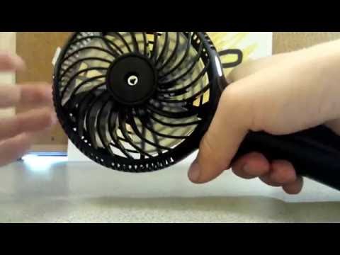 Welltop Handheld USB Mini Misting Fan Review